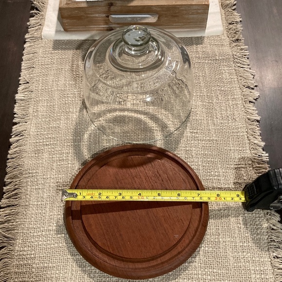 Glass Dome with Wooden Base - Picture 5 of 5